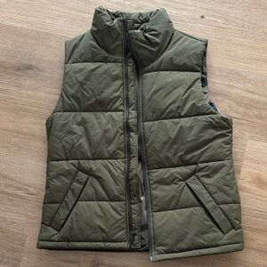 REI Olive Green Puffer Vest